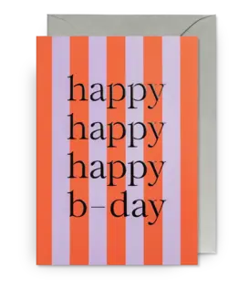 Carte - Happy B-Day