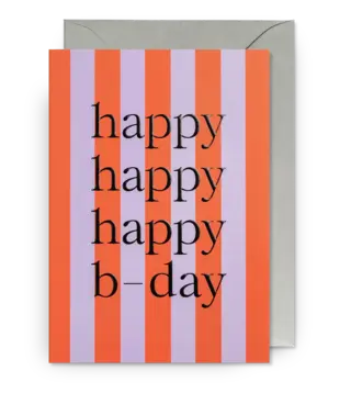 Carte - Happy B-Day