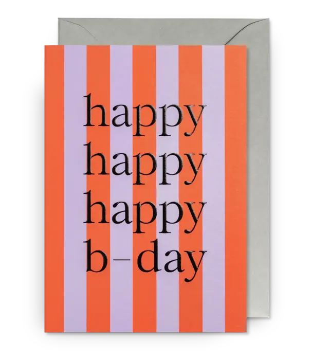 Carte - Happy B-Day