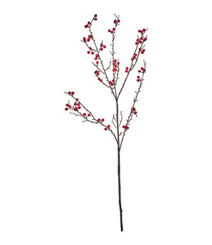 Artificial branch, HDDecor, Red