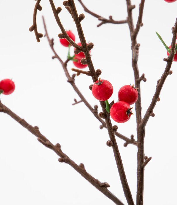 House Doctor Artificial branch, HDDecor, Red