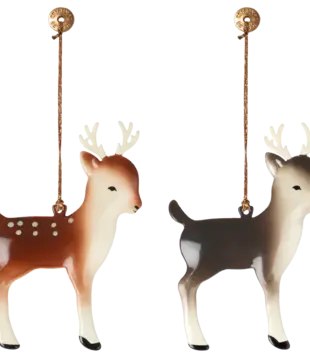 Metal Ornament - Bambi 2 ass.