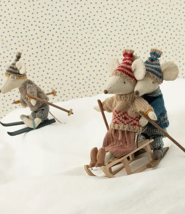 Maileg Sled, Mouse