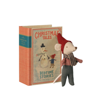 Christmas Mouse, Baby In Book