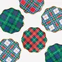 Petites Assiettes Tartan (x8) Ø21cm