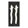 Bougies Fantôme pour table - lot de 2