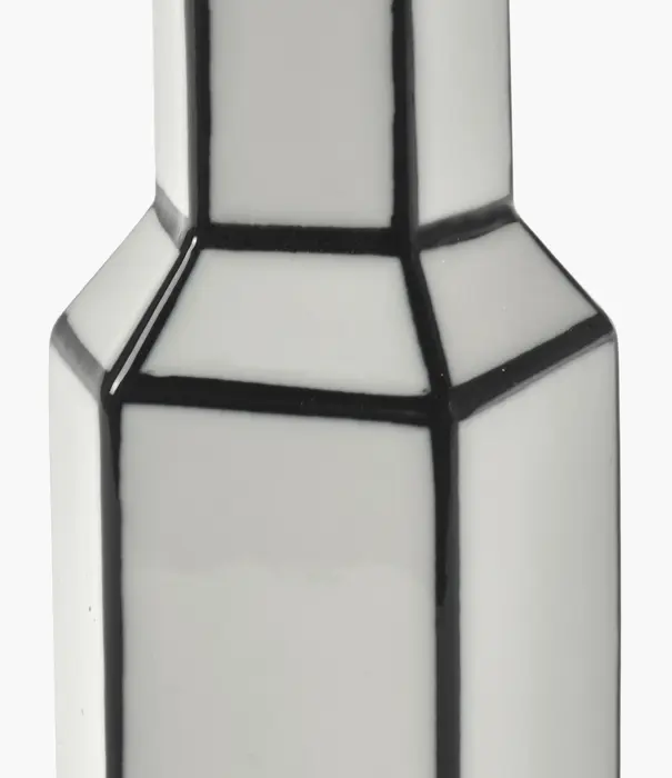 Serax Vase L Blanc - Noir Carte Blanche