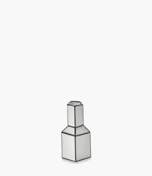 Serax Vase M Blanc - Noir Carte Blanche
