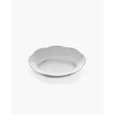 Bol De Service Ovale M Blanc Silhouette