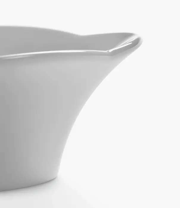 Serax Bol De Service Ovale M Blanc Silhouette
