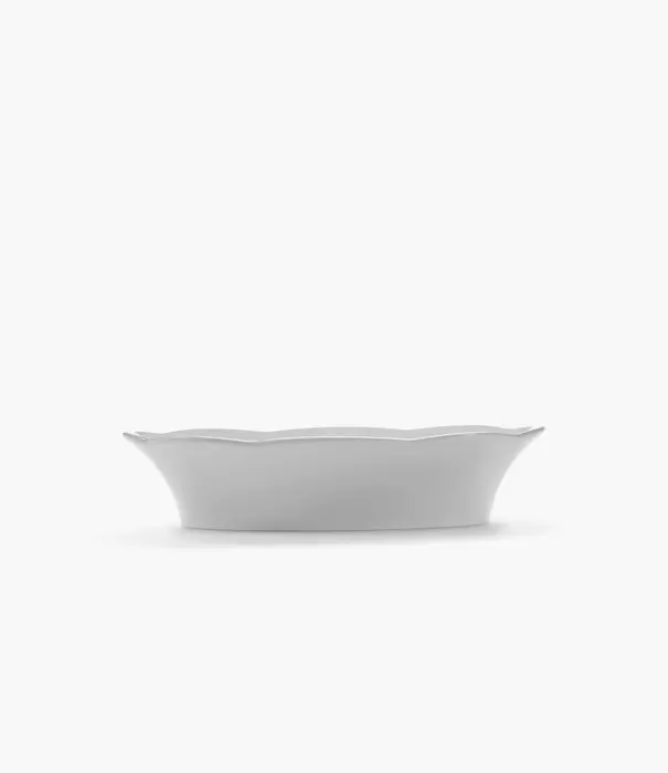 Serax Bol De Service Ovale M Blanc Silhouette