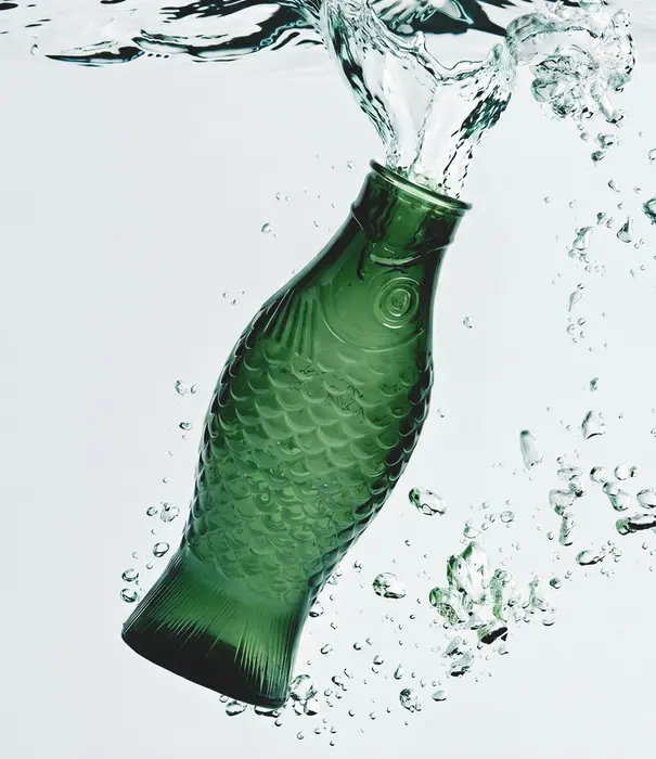 Serax Carafe Vert Foncé Fish & Fish