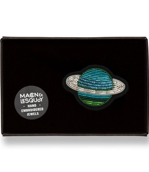Macon&Lesquoy Broche - Saturne