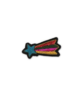 Broche - Étoile Filante Multicolore