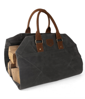 Sac À Buches Craftwood - Charbon