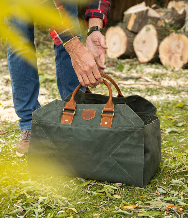Alaskan Maker Sac À Buches Craftwood - Vert Anglais