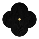 Patère Andrée L, Chêne Teinté Noir