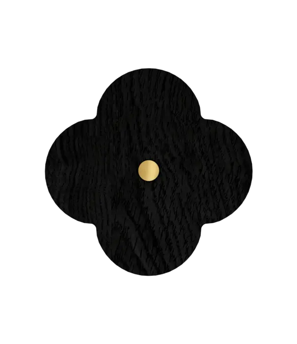 HARTô Patère Andrée S, Chêne teinté Noir