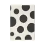 Plaid Polka Bold Blanc Noir