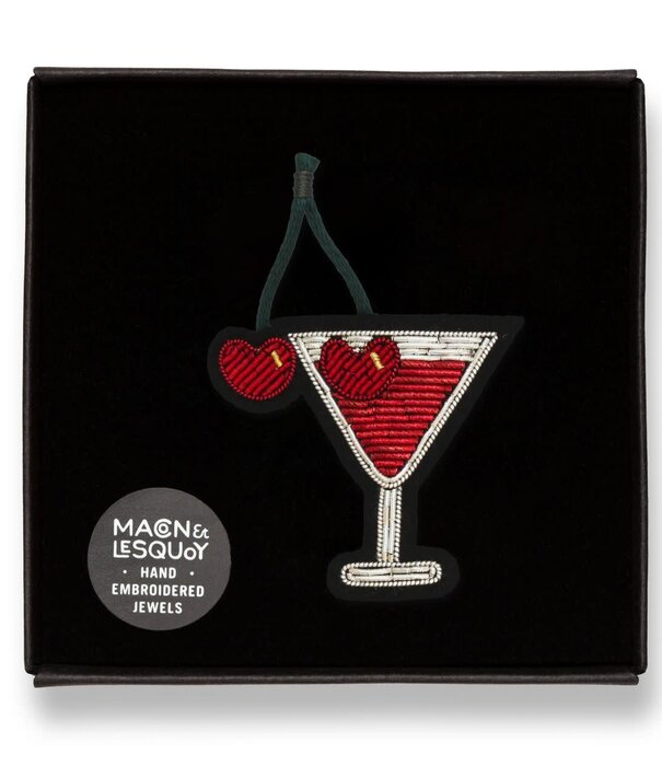 Macon&Lesquoy Broche - Bloody Mary