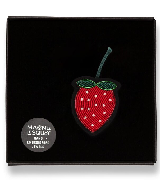 Macon&Lesquoy Broche - Fraise Gourmande