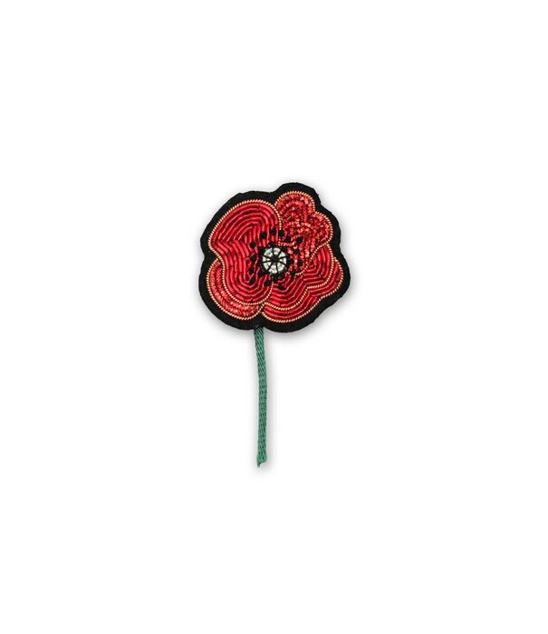 Macon&Lesquoy Broche - Le Coquelicot de Claude