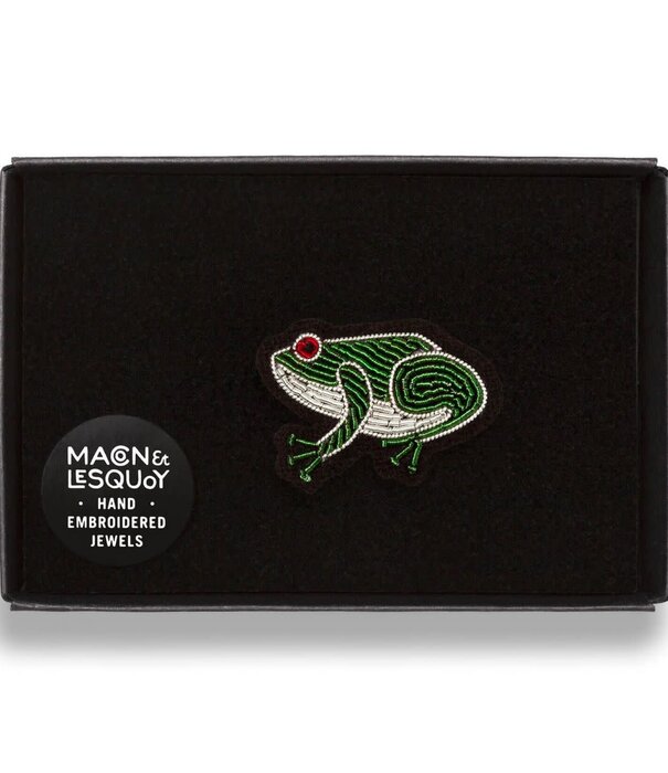 Macon&Lesquoy Broche - Grenouille pb