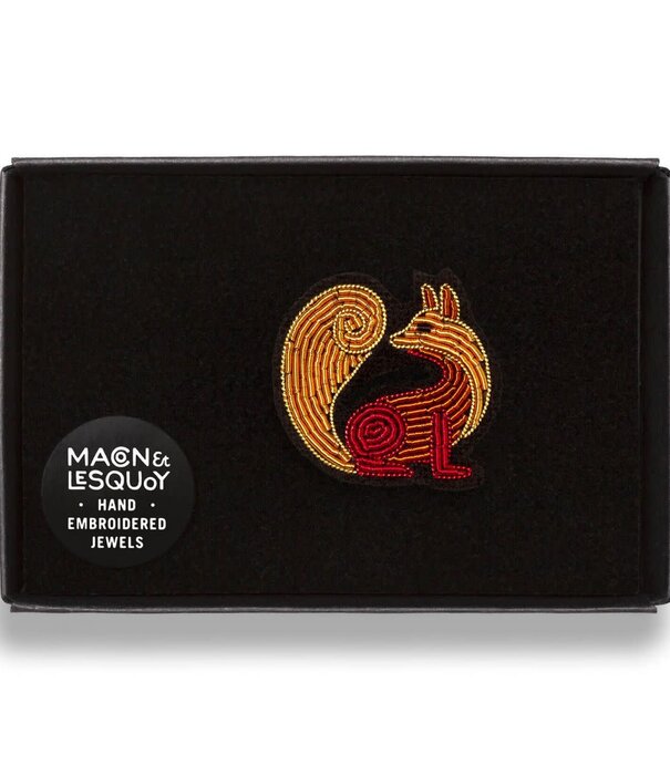 Macon&Lesquoy Broche - Renard pb