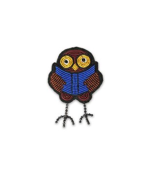 Broche - Chouette Cultivée