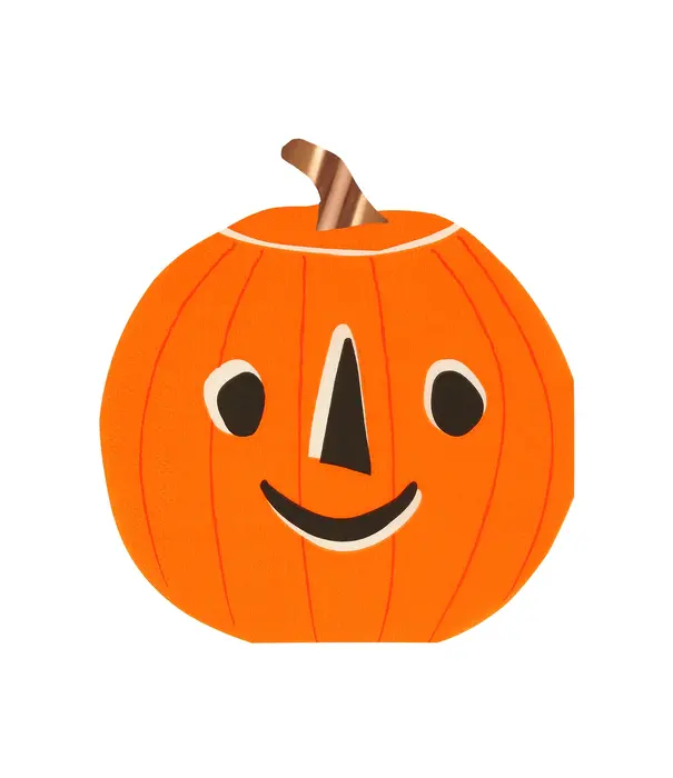 Meri Meri Assortiment de 16 serviettes découpées Halloween (3 designs)