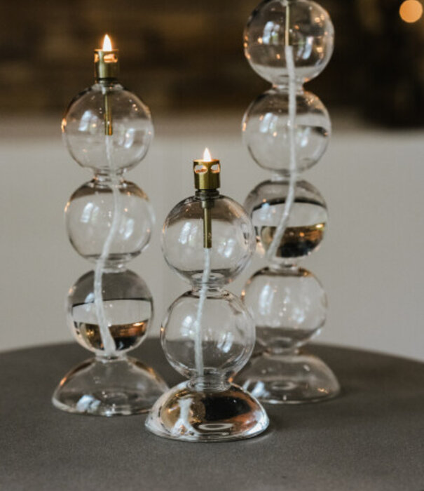 Peri Design Collier Clear Brass M Lampe À Huile