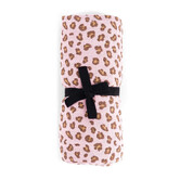 Lange Bianca Mini Léopard Candy pink 110x110 cm