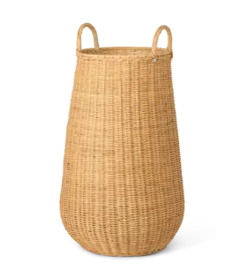 Panier à Linge Tressé - Naturel