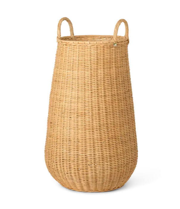 Ferm Living Panier à Linge Tressé - Naturel