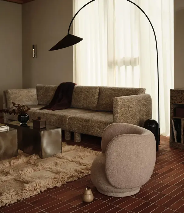 Ferm Living Arum Arched Floor Lamp