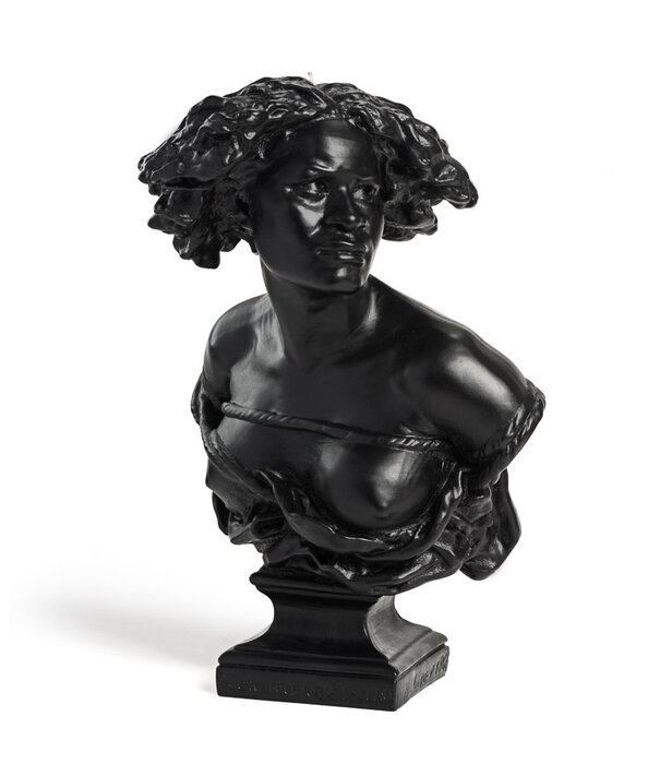 Trudon Buste Esclave Carpeaux noir