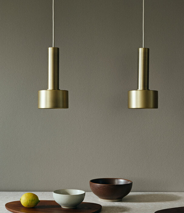 Ferm Living Abat Jour Disc - Brass