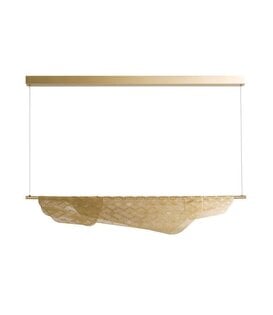 Suspension Dimmable Mediterranea 1M Laiton brossé