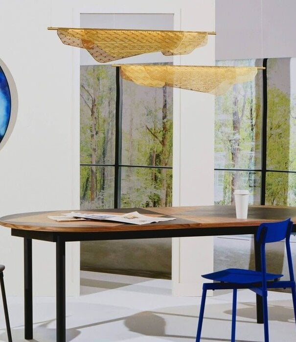 Petite Friture Suspension Dimmable Mediterranea 1M Laiton brossé