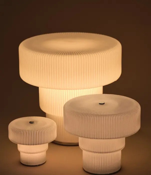 Ferm Living Lampe de Table - Ripple