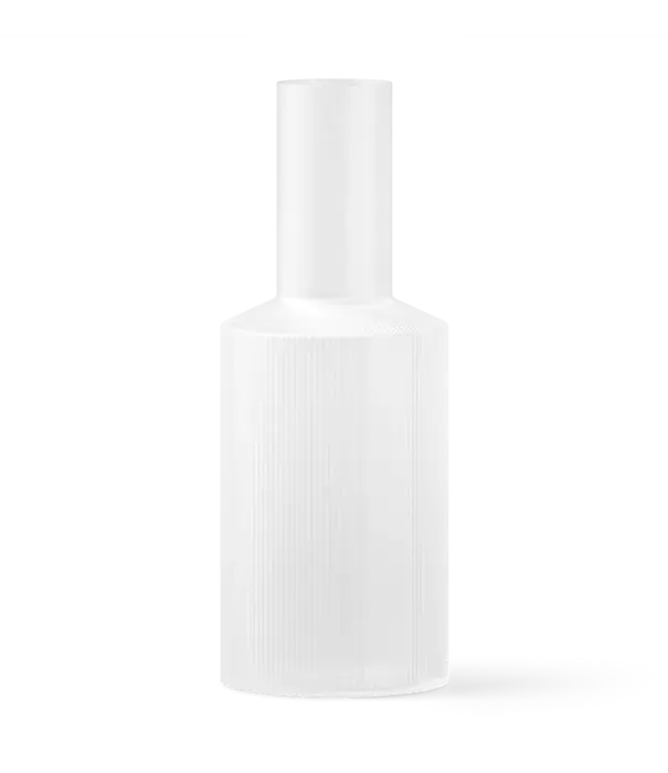 Ferm Living Ripple Carafe - Frosted
