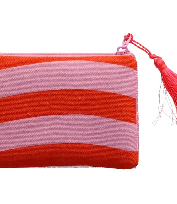GIFT COMPANY Cosmetic Bags Xs : Bad Decisions Money, Pink