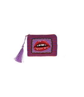 Cosmetic Bag XS : Lips Red/Purple