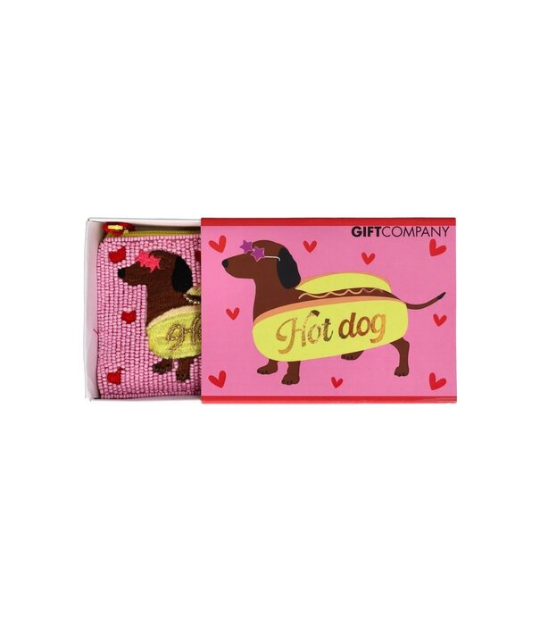 GIFT COMPANY Cosmetic Bag XS : Hot Dog Pink