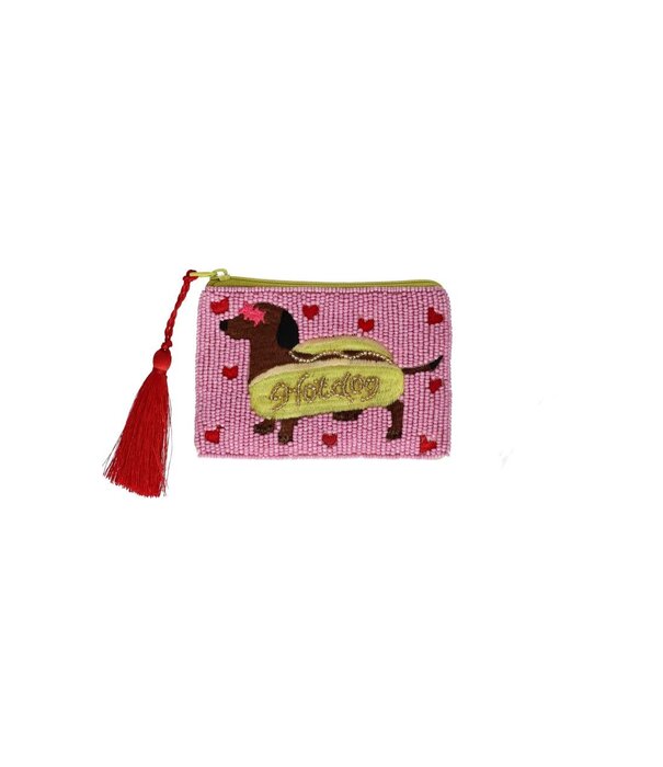 GIFT COMPANY Cosmetic Bag XS : Hot Dog Pink
