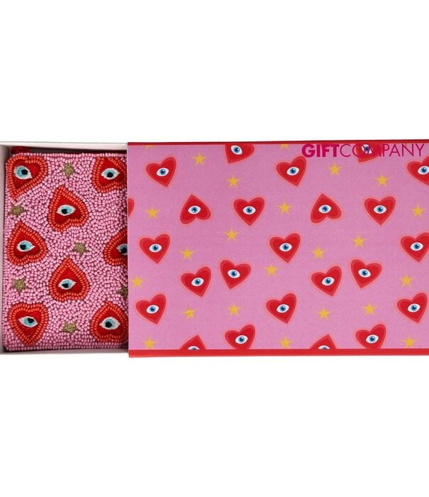 GIFT COMPANY Cosmetic Bag M : Holy Heart, Pink