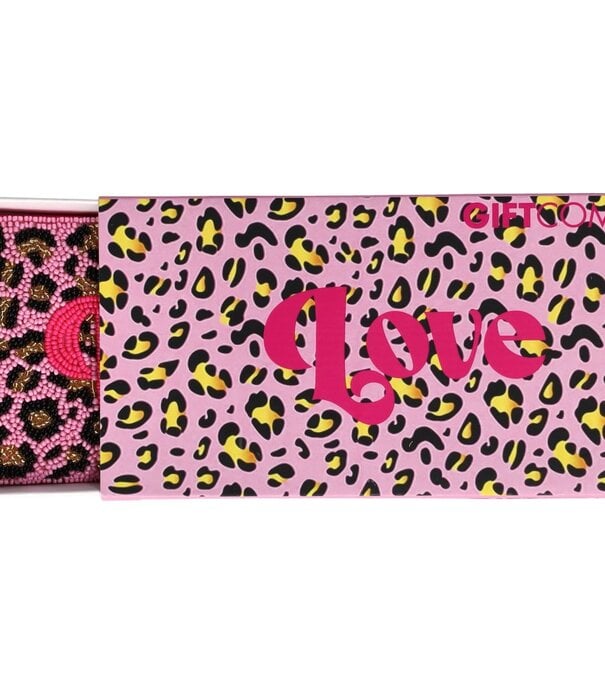 GIFT COMPANY Cosmetic Bag L : Love, Pink