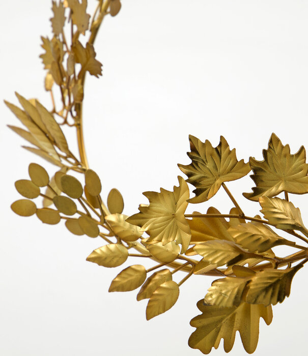 House Doctor Wreath, HDmix, Antique Gold
