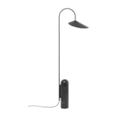 Lampadaire en marbre Arum Noir