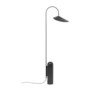Lampadaire en marbre Arum Noir